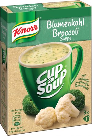 Cup a Soup_Blumenkohl Broccoli Suppe_RGB