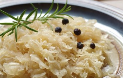 Fermentiertes Gemüse: Sauerkraut